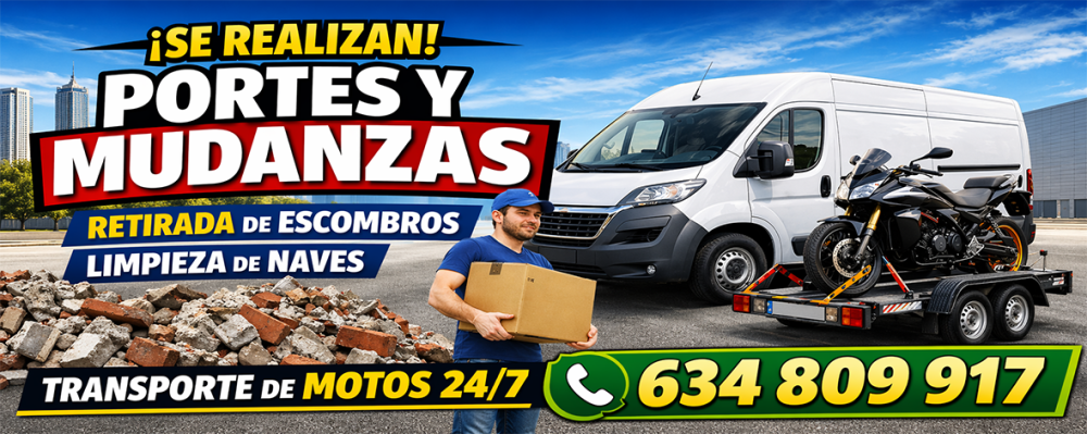 PORTES Y MUDANZAS 